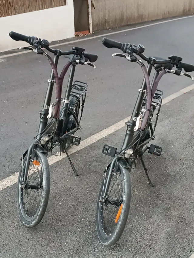 Bicicleta eléctrica plegable decathlon