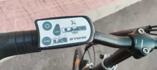 Bicicleta eléctrica plegable decathlon