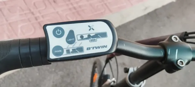 Bicicleta eléctrica plegable decathlon