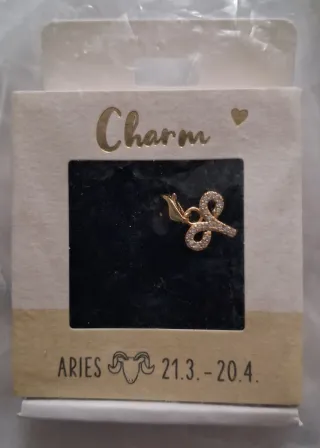 Lote 12 Colgantes Charm Signo Zodiacal Aries