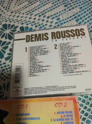 CD Demis Roussos En Español