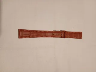 Cinturino pelle marrone martellato 20mm