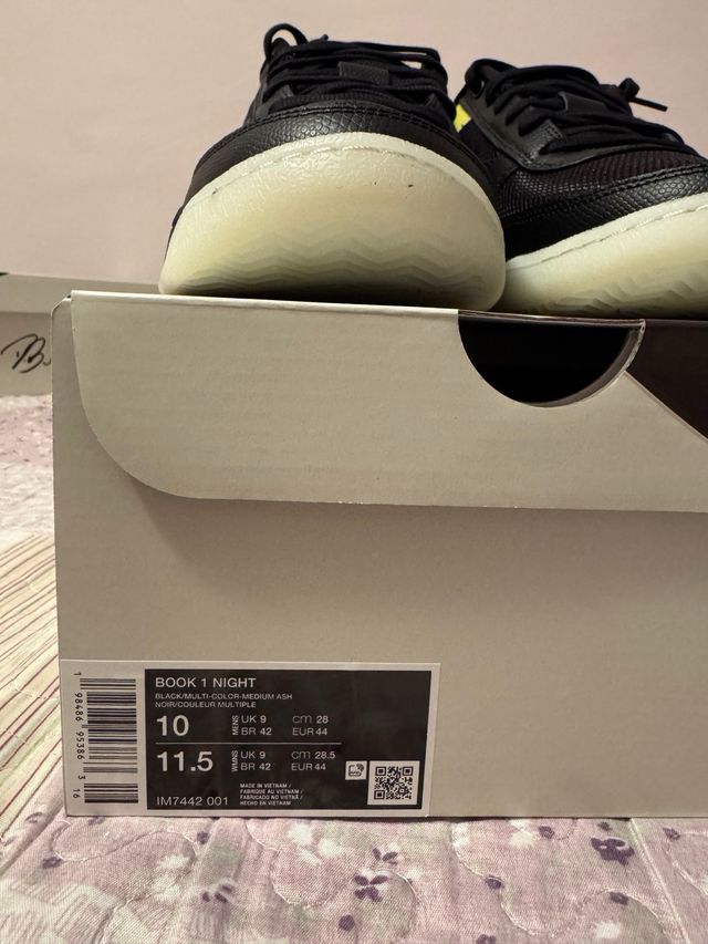 Nike Book 1 Night Negro Multicolor