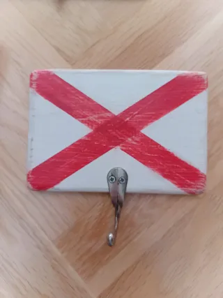 Pack 3 perchas estilo marinero