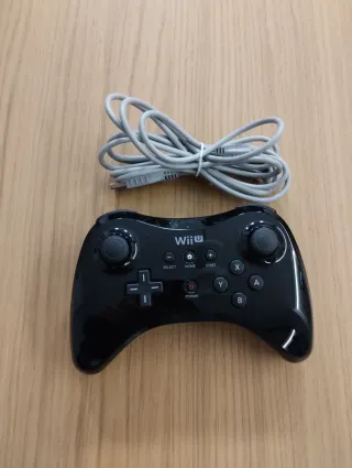 Mando Pro Wii U Inalámbrico Negro