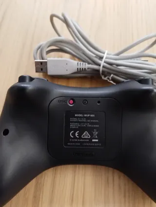 Mando Pro Wii U Inalámbrico Negro