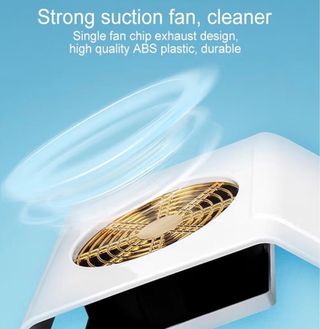 Máquina Coletora Unhas Gel 40W Rosa