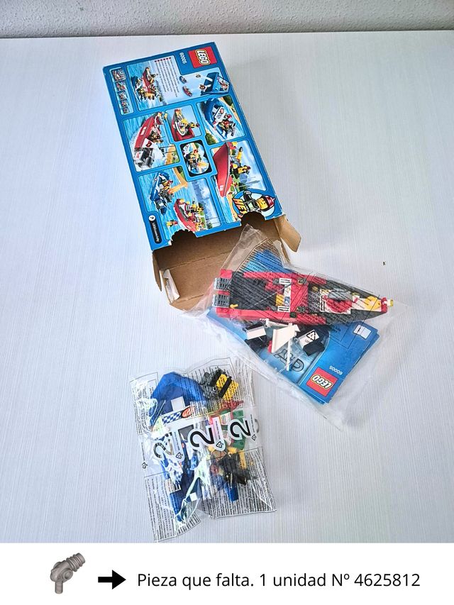 Lego City 60005 Barco Bomberos y Competición