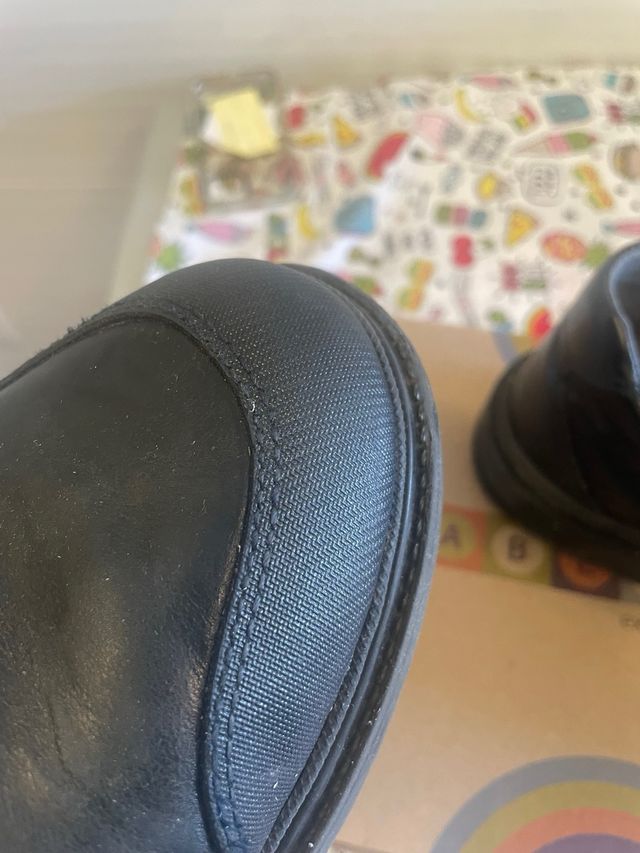 Zapatos Escolares Pablosky Negro Velcro