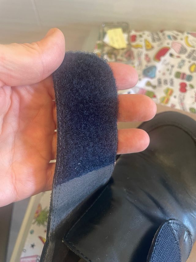 Zapatos Escolares Pablosky Negro Velcro