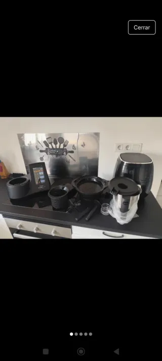 Thermomix Taurus Mycook Touch Black Edition