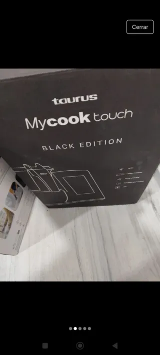 Thermomix Taurus Mycook Touch Black Edition