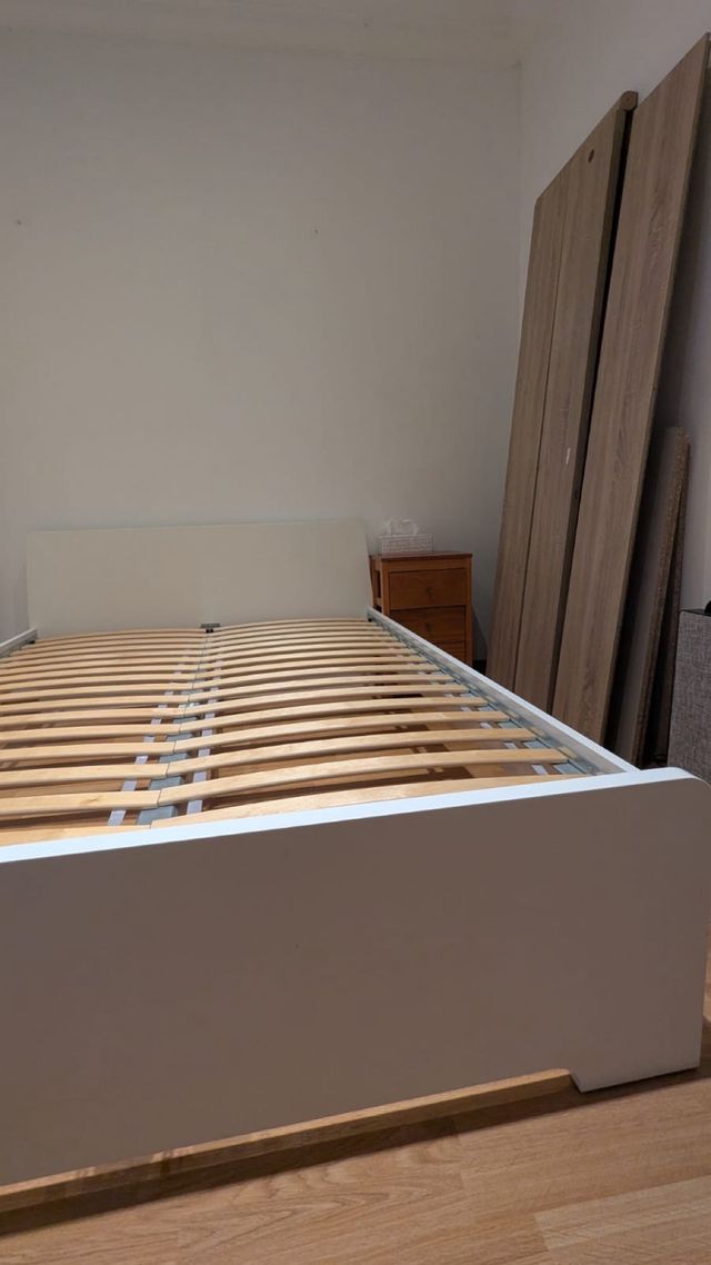 Estructura Cama Blanca Ikea