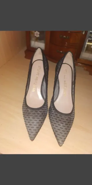 Tacones Stuart Weitzman Puestos Sólo Una Vez 38.5.