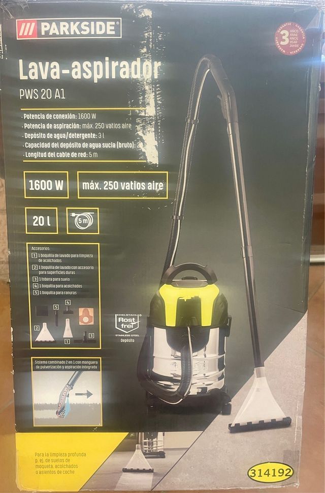 Lava-aspirador Parkside PWS 20 A1