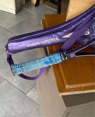 Raqueta de tenis Slazenger con funda