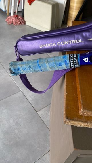 Raqueta de tenis Slazenger con funda