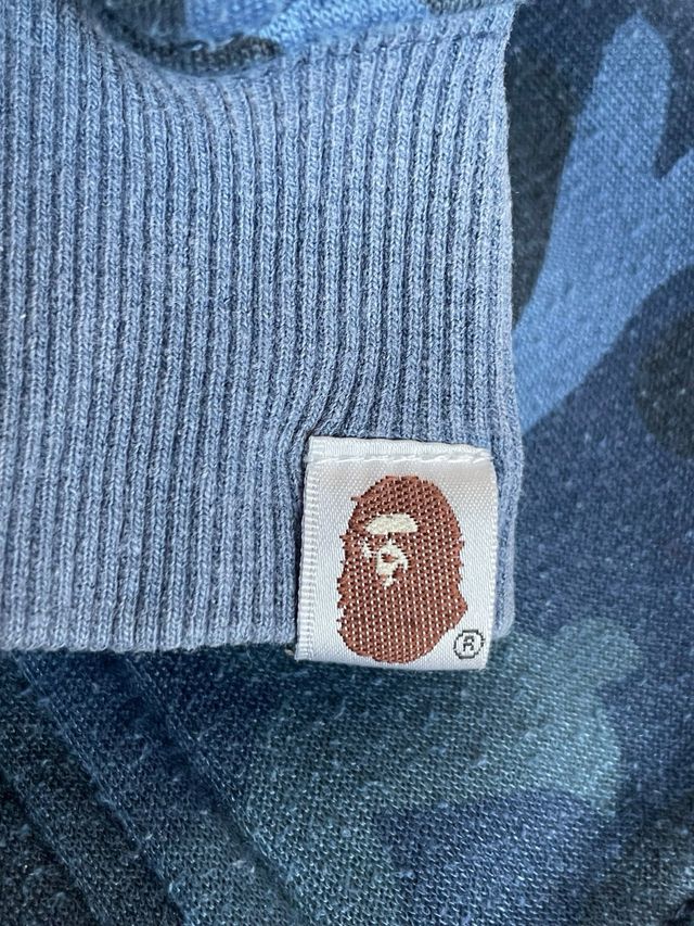 Chaqueta BAPE Camuflaje Azul