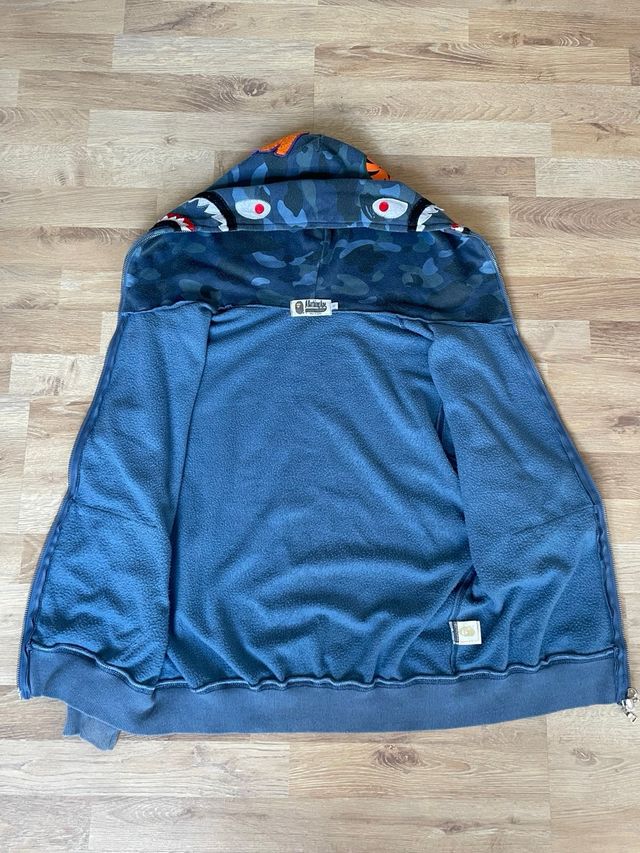 Chaqueta BAPE Camuflaje Azul