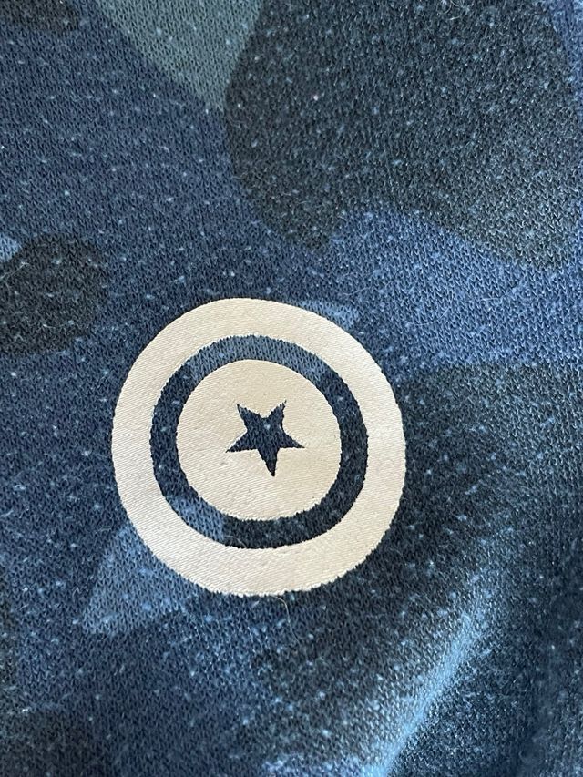 Chaqueta BAPE Camuflaje Azul