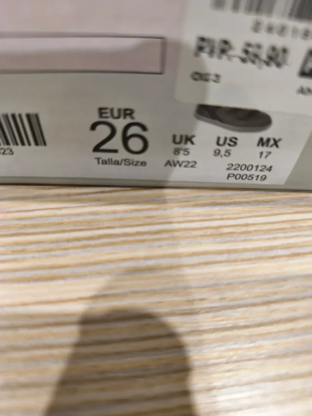 Zapatos Biomecanics niño talla 26