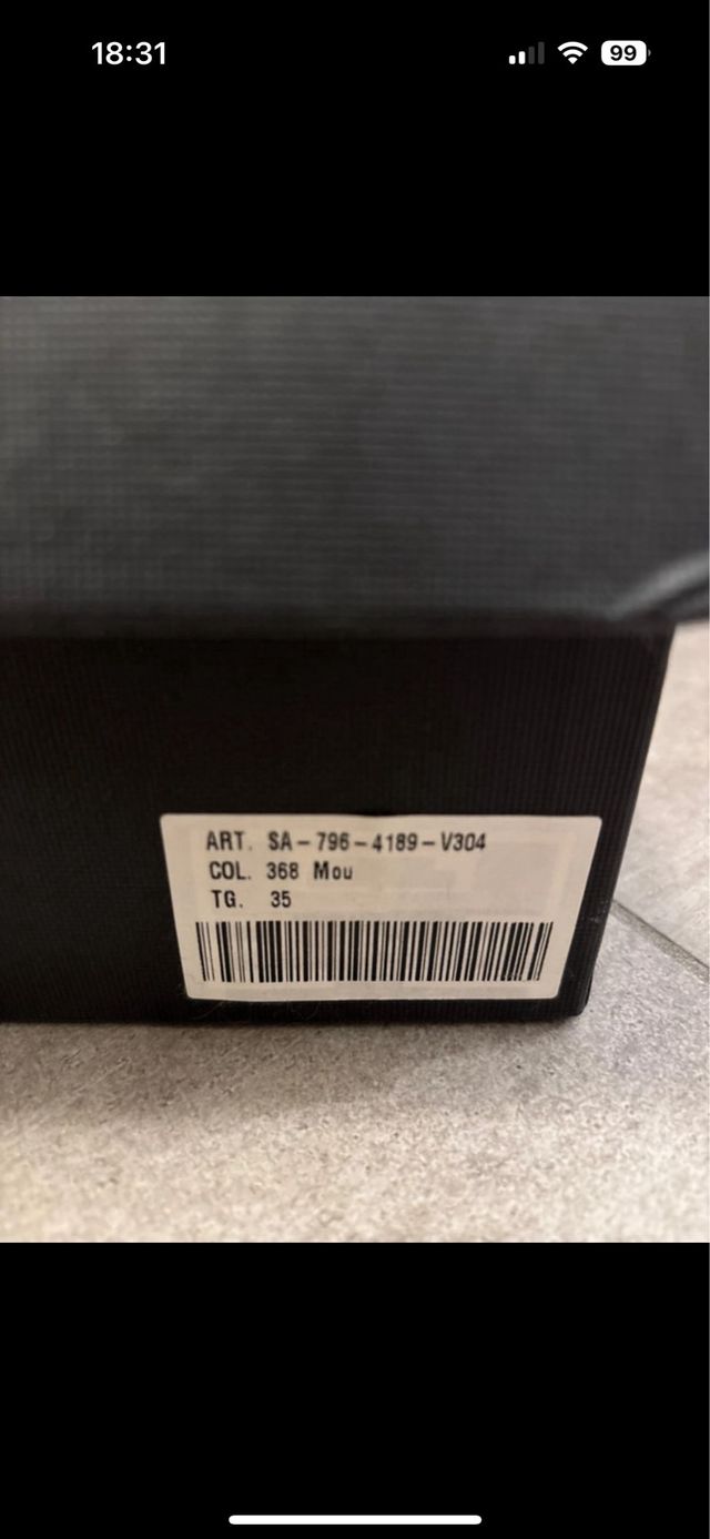 Elisabetta Franchi scamosciate tg 35