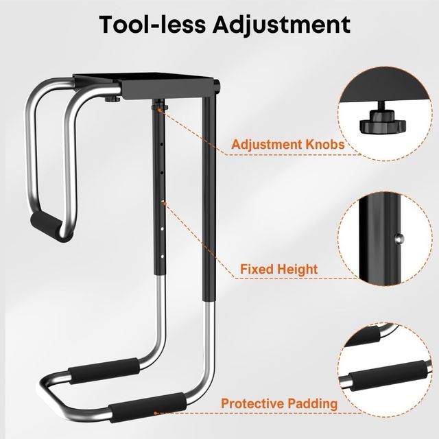 Soporte PC CPU Bajo Mesa Ajustable