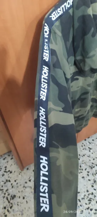 Sudadera Hollister Camuflaje Talla XL