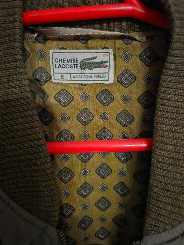 Cazadora Lacoste acolchada Talla M