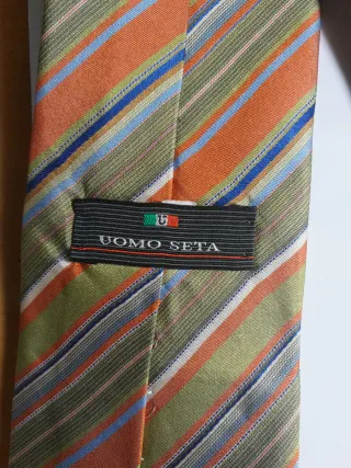 Corbata Uomo Seta 100% Seda