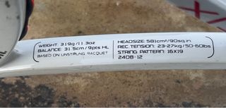 Raqueta Wilson ProStaff Six.One 90