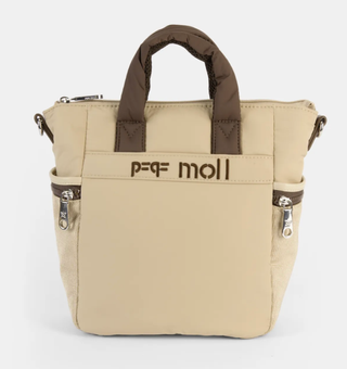 Bolso Pepe Moll Beige y Marrón
