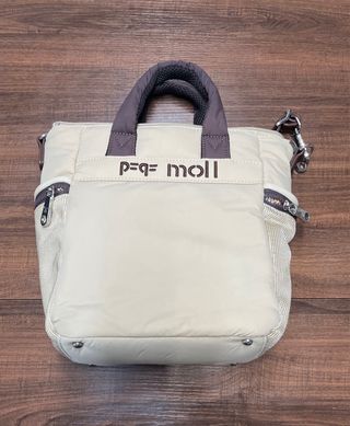 Bolso Pepe Moll Beige y Marrón