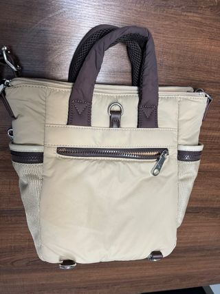 Bolso Pepe Moll Beige y Marrón