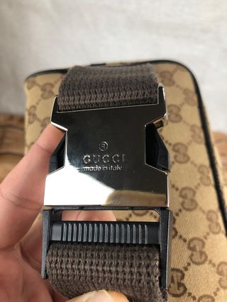 Riñonera Gucci GG Canvas Marrón