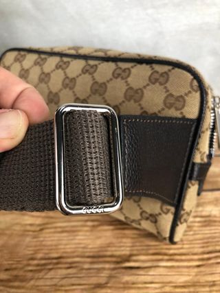 Riñonera Gucci GG Canvas Marrón