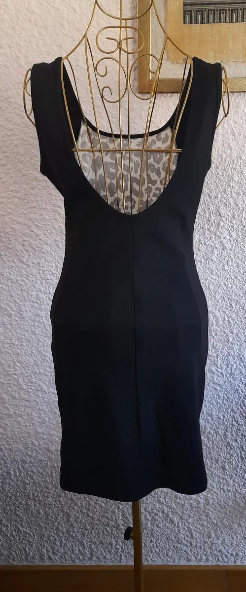 Vestido estampado leopardo