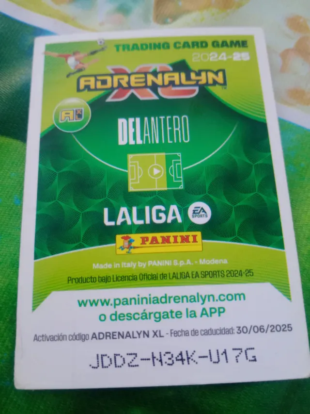 Panini Adrenalyn XL Mbappé Balón de Oro 522