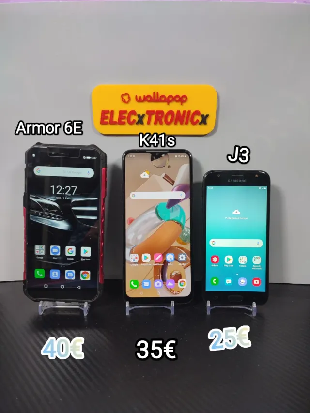Ulefone Armor 6E, LG K41s, Samsung
