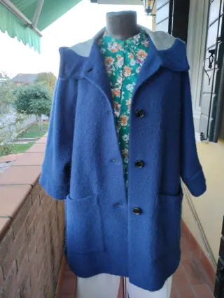 Capottino IBlues lana bluette taglia 42