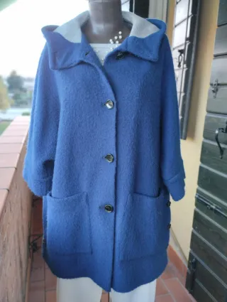 Capottino IBlues lana bluette taglia 42