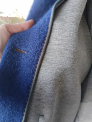 Capottino IBlues lana bluette taglia 42