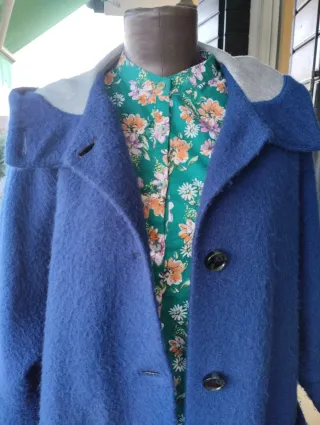 Capottino IBlues lana bluette taglia 42