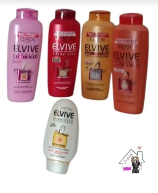 Elvive Kit Shampoo Ristruttura Jumbo X 5 Jumbo 400