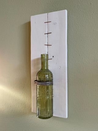 Vaso da parete bianco shabby