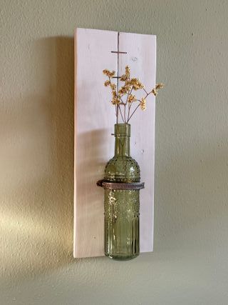 Vaso da parete bianco shabby