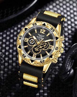 Reloj Z HOWE Dorado y Negro para Hombre