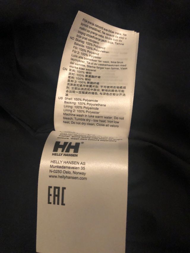 Chaqueta Helly Hansen T M