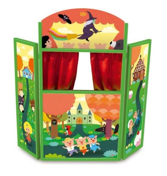 Teatro de marionetas infantil Vilac