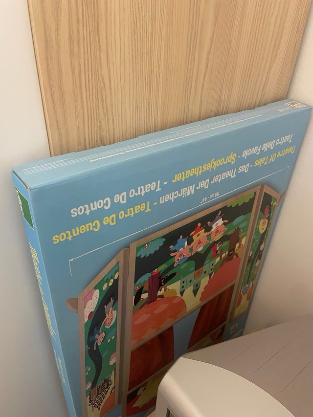 Teatro de marionetas infantil Vilac